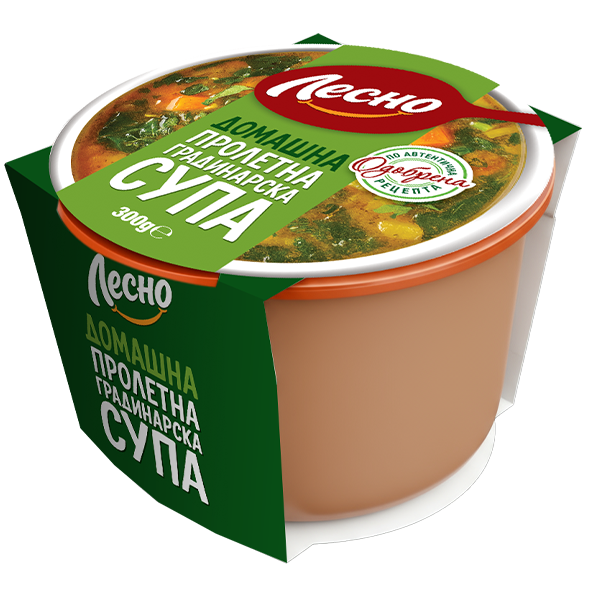 Домашна пролетна градинарска супа