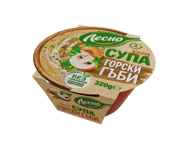 Крем супа от горски гъби